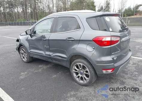 2018 Ford Ecosport Titanium from USA, damaged, VIN MAJ6P1WL4JC173927